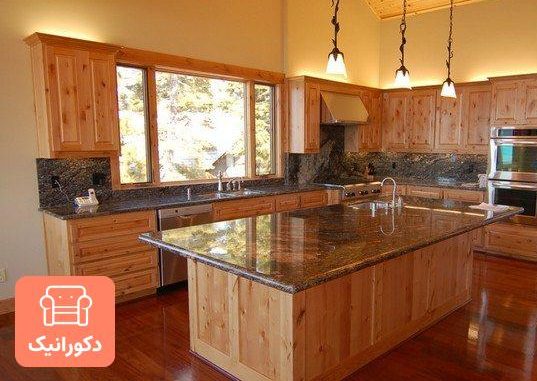 دکوراسیون آشپزخانه خود را از چوب انتخاب کنید