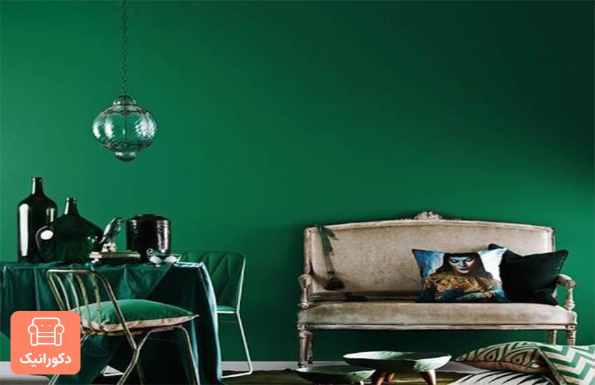 رنگ سبز زیتونی در دکوراسیون منزل