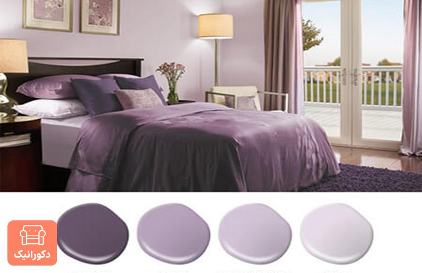 ترکیب رنگ های زیبا برای اتاق خواب